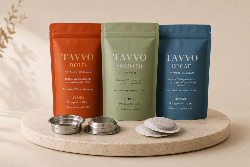 TAVVO Startset 51 mm · ESE-filter + proefpakket